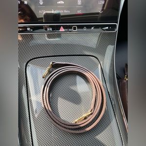 Authentic LV brown leather strap ( from Eva Damier crossbody bag )